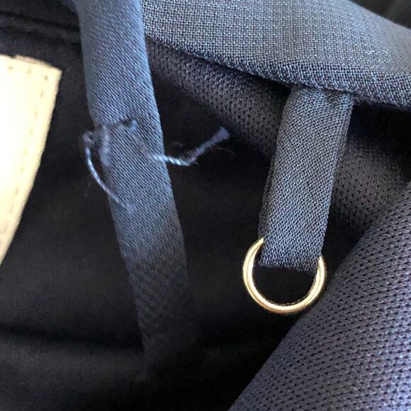 Meghan Enchanted Dress Garden Maxi Open Back Navy Blue Maxi NWT M - Picture 13 of 13